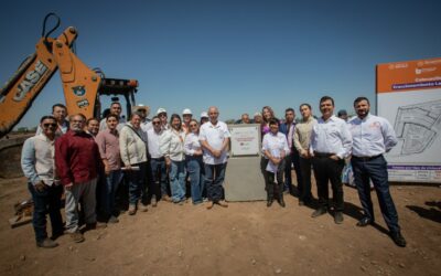IRCNL presente en colocación de primera piedra del fraccionamiento La Parrita en Linares