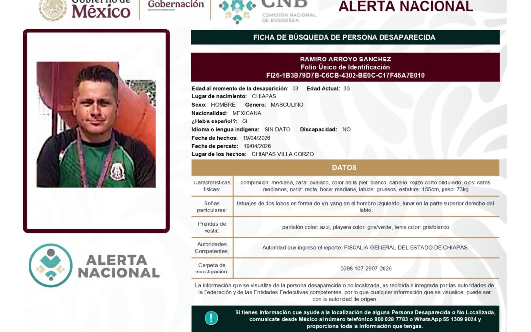 260999 RAMIRO ARROYO SANCHEZ