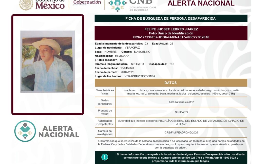 261074 FELIPE JHOSEF LEBRES JUAREZ