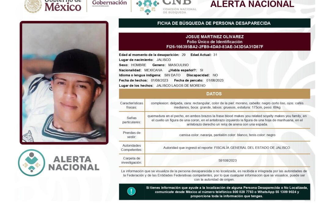261858 JOSUE MARTINEZ OLIVAREZ