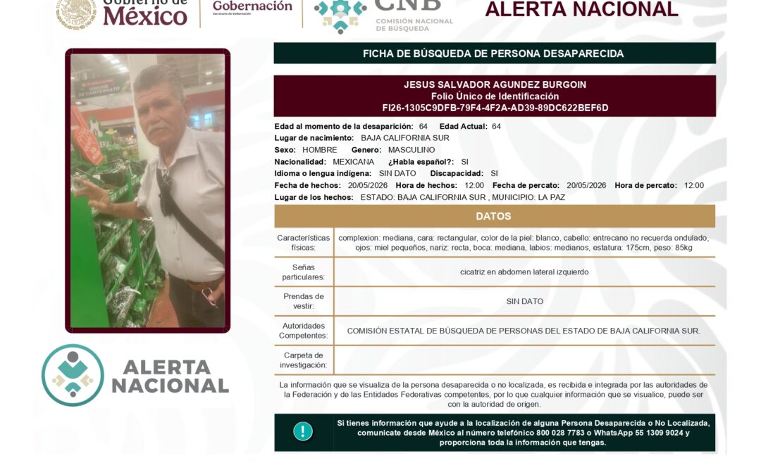 261882 JESUS SALVADOR AGUNDEZ BURGOIN