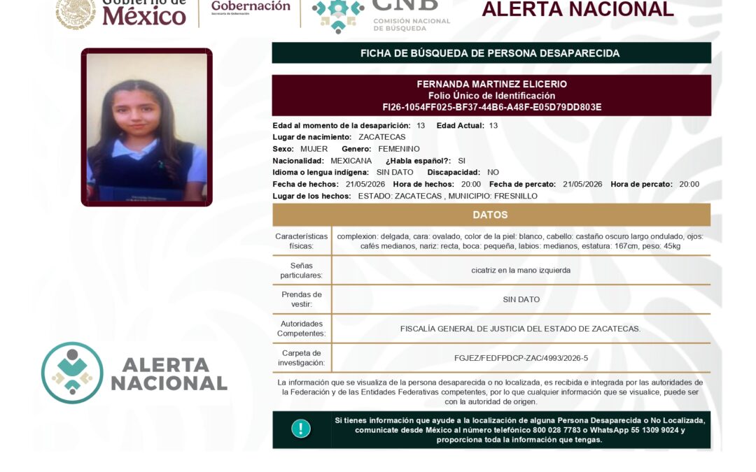 261927 FERNANDA MARTINEZ ELICERIO
