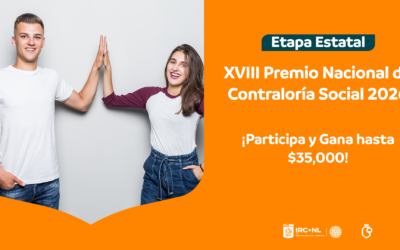XVIII Premio Nacional de Contraloría Social 2026: Participa y fortalece la transparencia