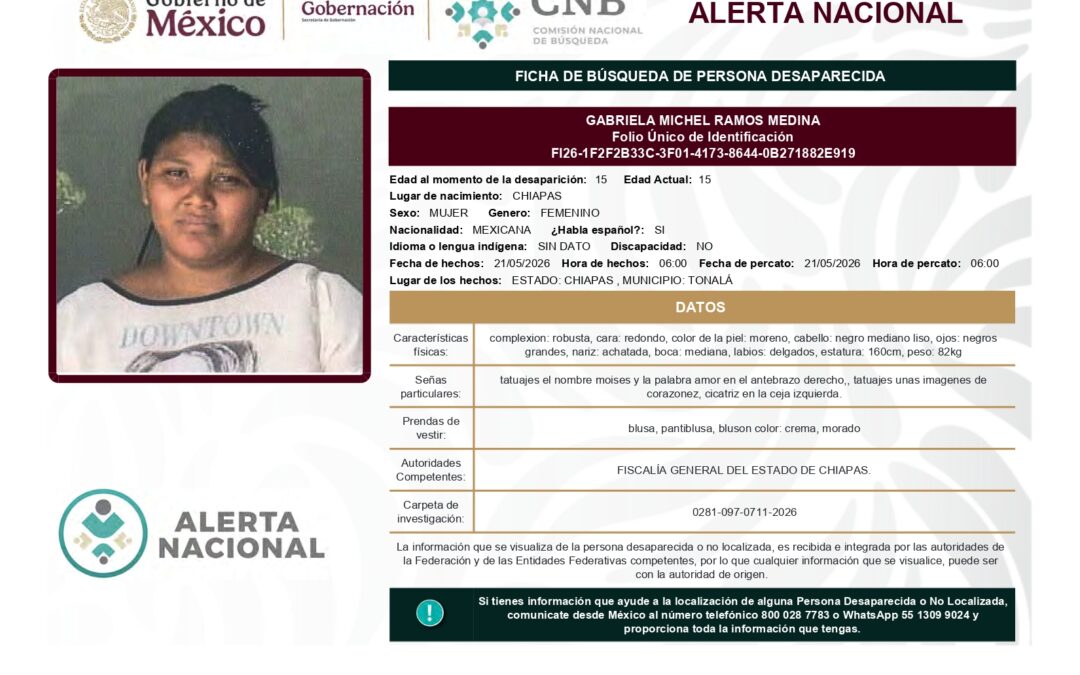 261944 GABRIELA MICHEL RAMOS MEDINA
