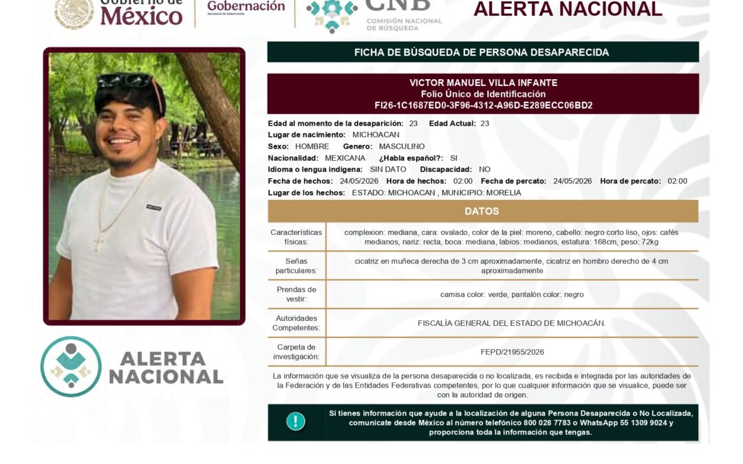 262004 VICTOR MANUEL VILLA INFANTE