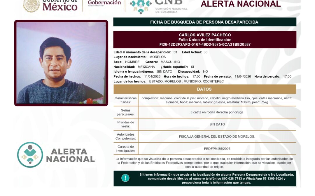 262007 CARLOS AVILEZ PACHECO