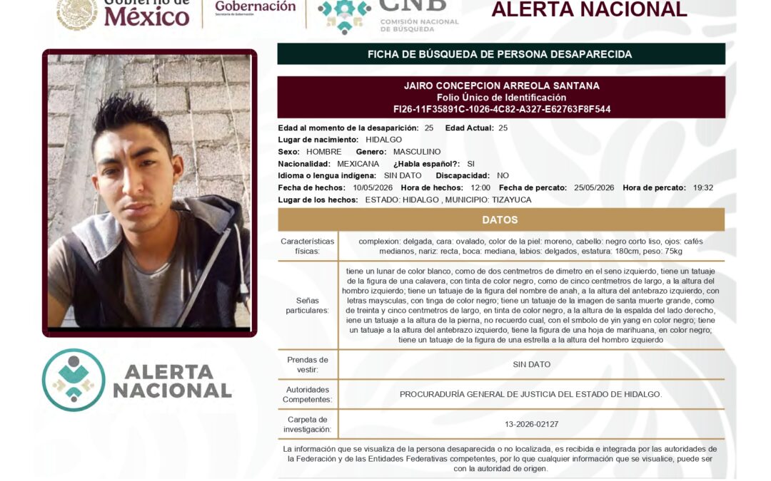 262046 JAIRO CONCEPCION ARREOLA SANTANA