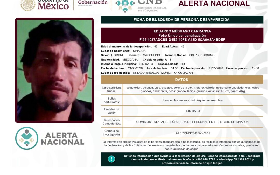 262067 EDUARDO MEDRANO CARRANSA