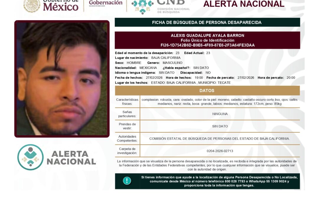 262190 ALEXIS GUADALUPE AYALA BARRON