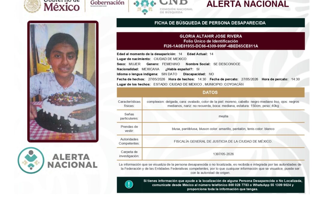 262211 GLORIA ALTAHIR JOSE RIVERA
