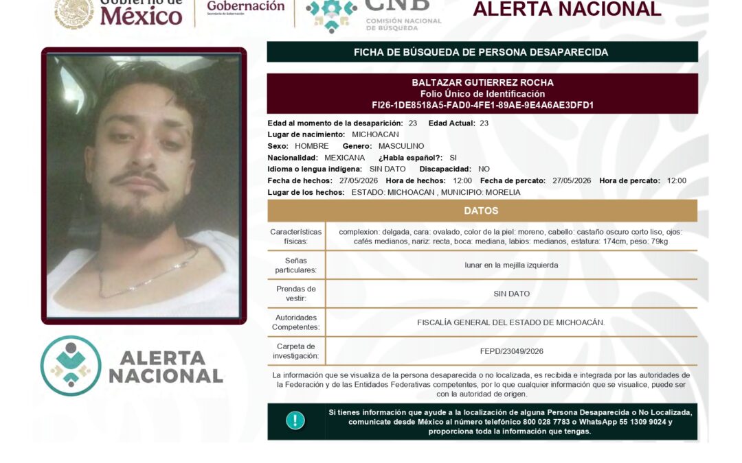 262241 BALTAZAR GUTIERREZ ROCHA