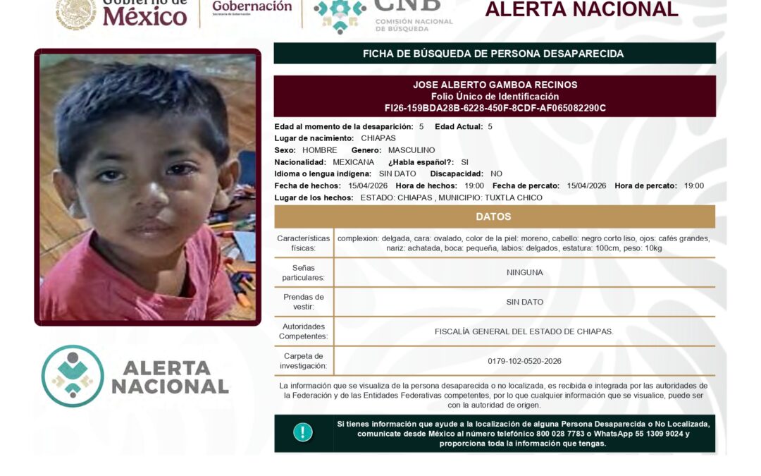 262259 JOSE ALBERTO GAMBOA RECINOS