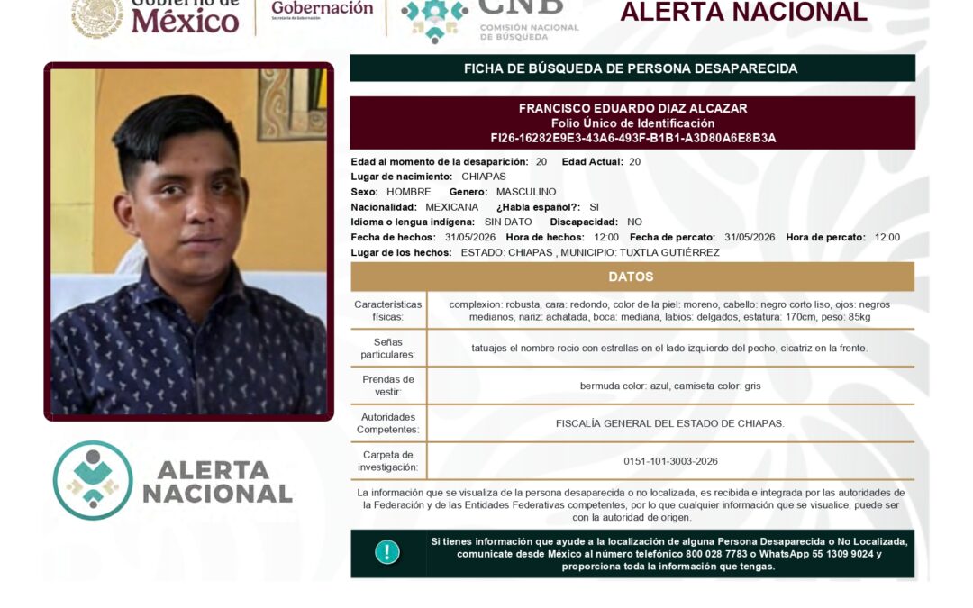 262265 FRANCISCO EDUARDO DIAZ ALCAZAR