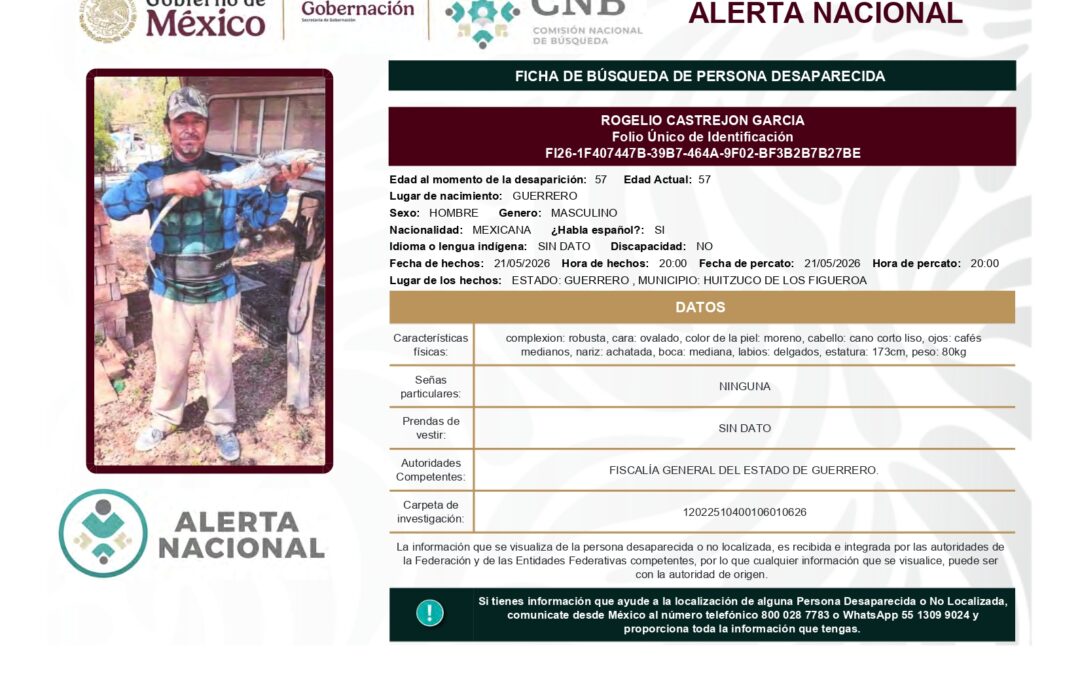 262274 ROGELIO CASTREJON GARCIA