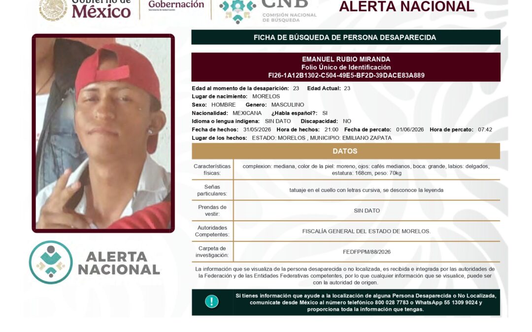 262328 EMANUEL RUBIO MIRANDA