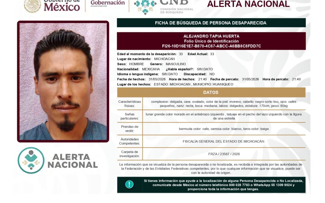 262331 ALEJANDRO TAPIA HUERTA