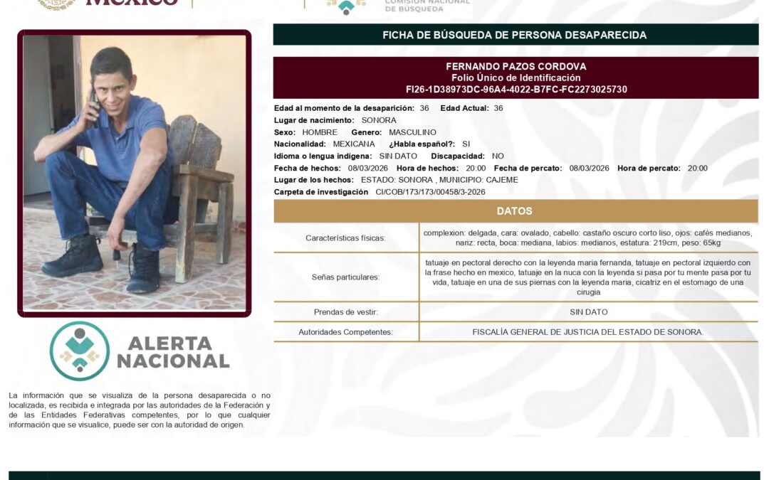 262379 FERNANDO PAZOS CORDOVA