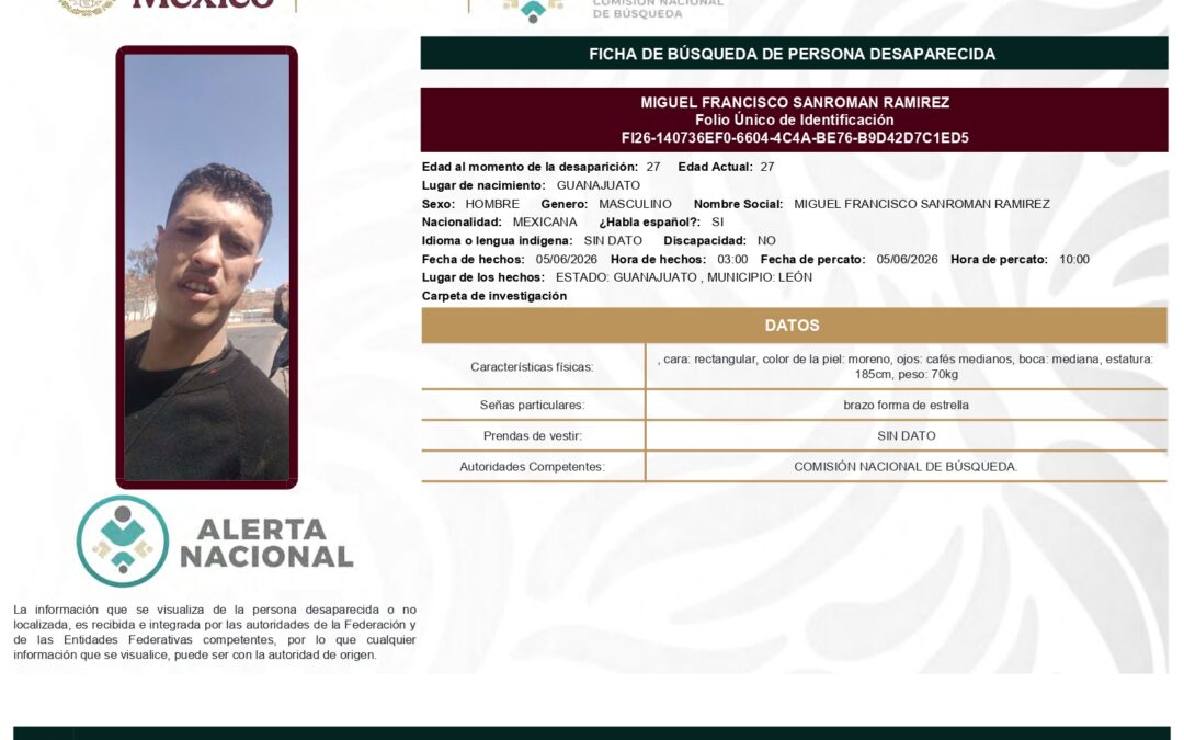 262442 MIGUEL FRANCISCO SANROMAN RAMIREZ