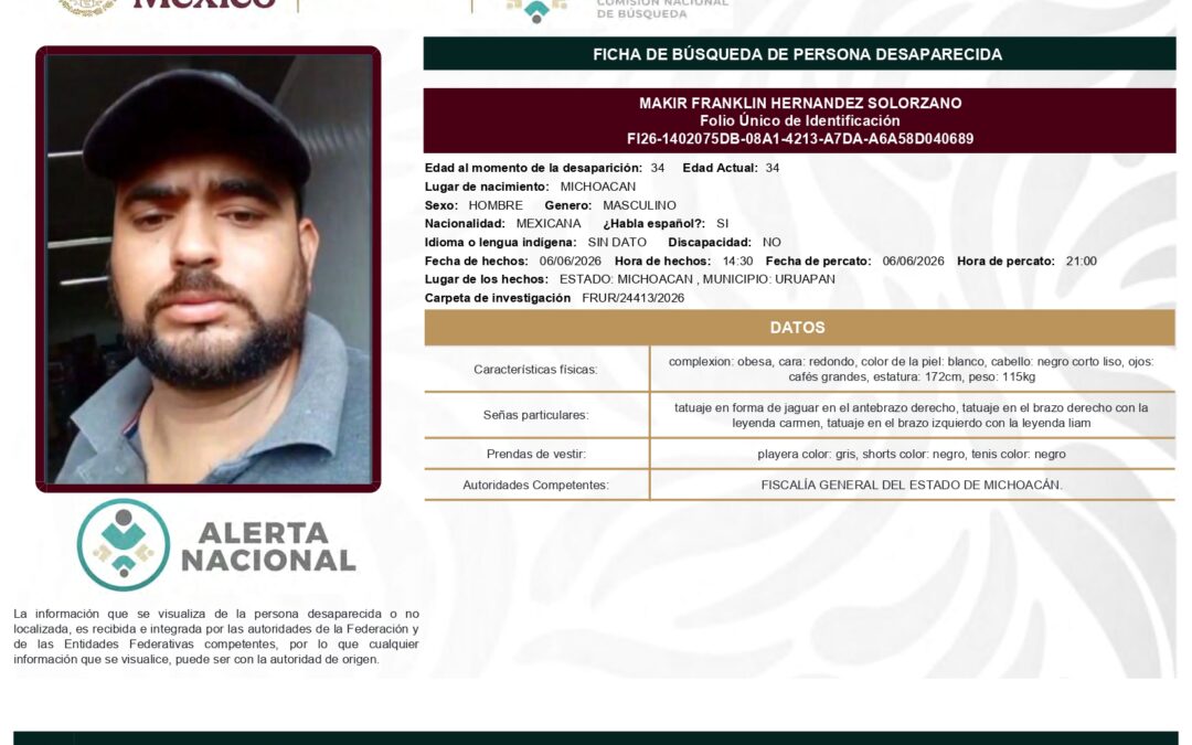 262469 MAKIR FRANKLIN HERNANDEZ SOLORZANO
