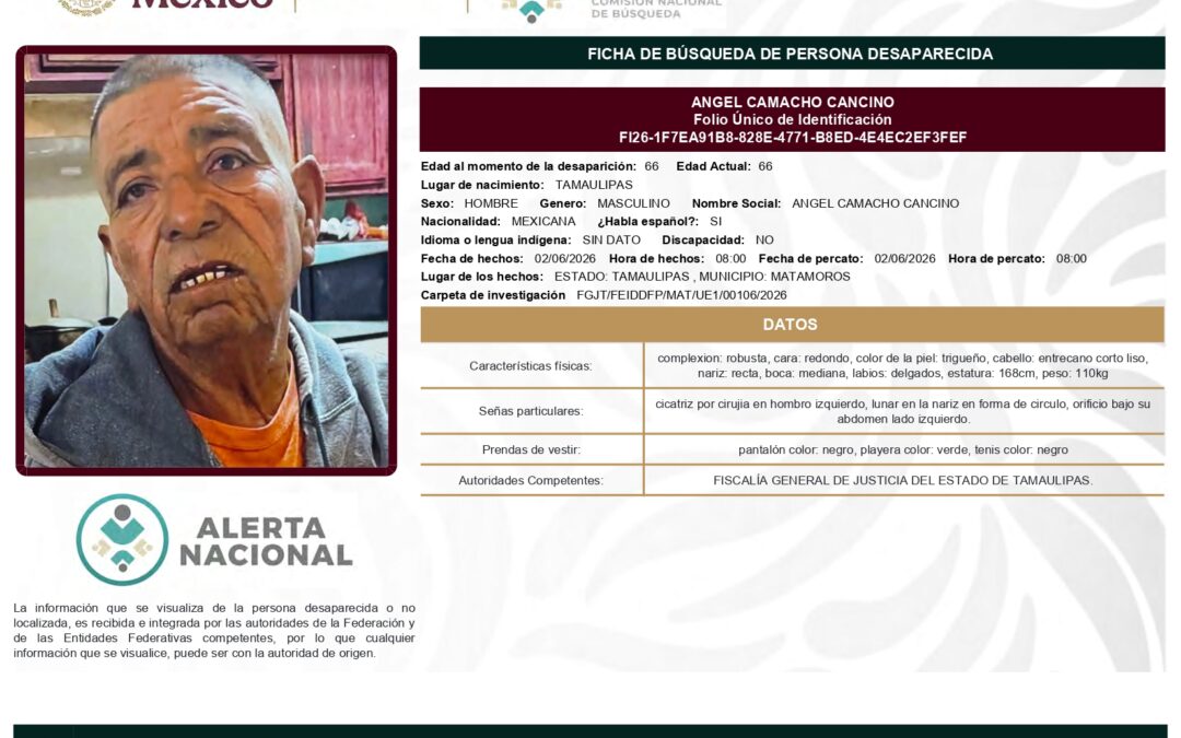 262499 ANGEL CAMACHO CANCINO