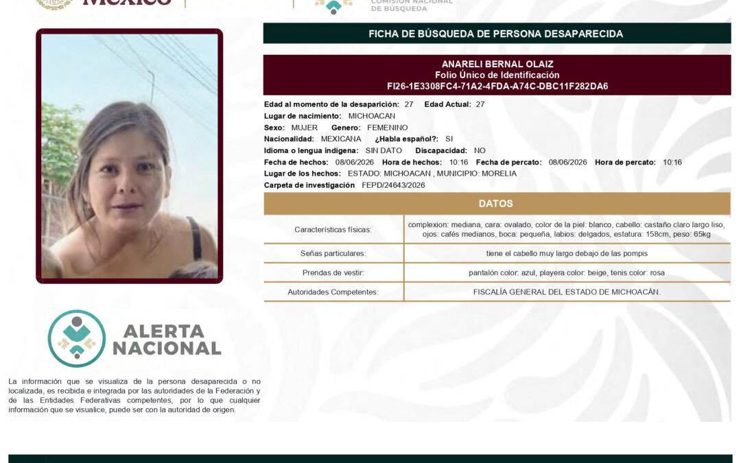262511 ANARELI BERNAL OLAIZ