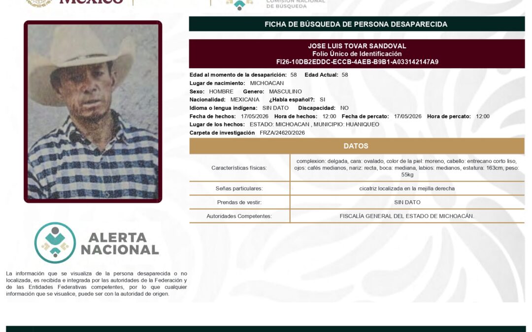 262538 JOSE LUIS TOVAR SANDOVAL