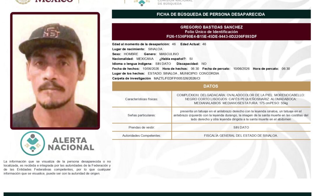 263081 GREGORIO BASTIDAS SANCHEZ