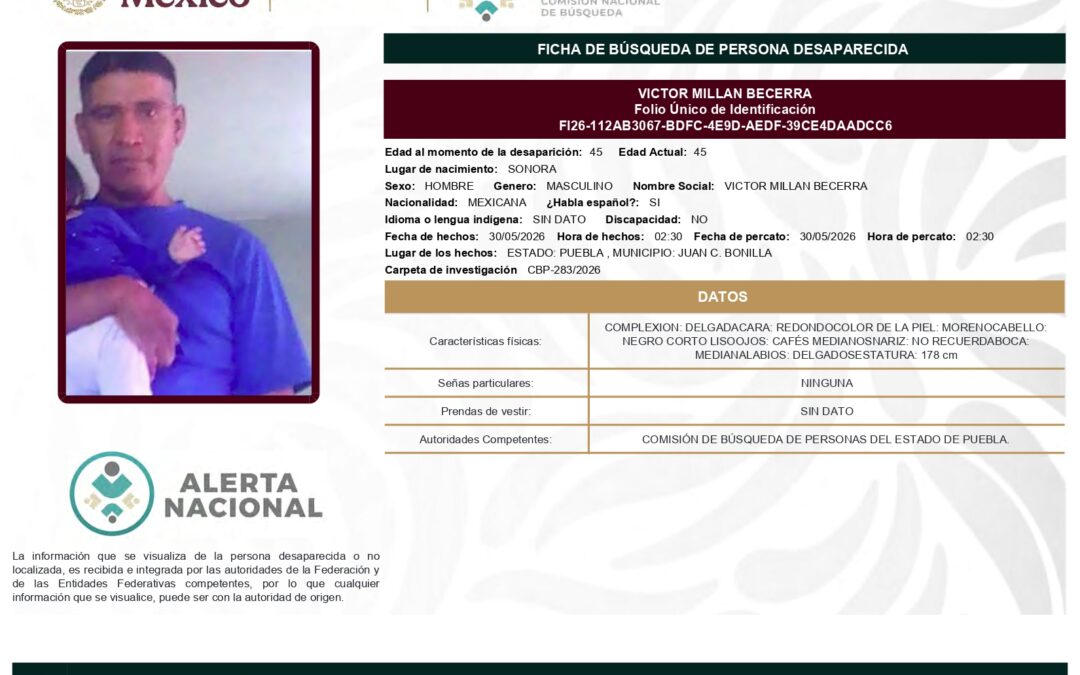 263102 VICTOR MILLAN BECERRA