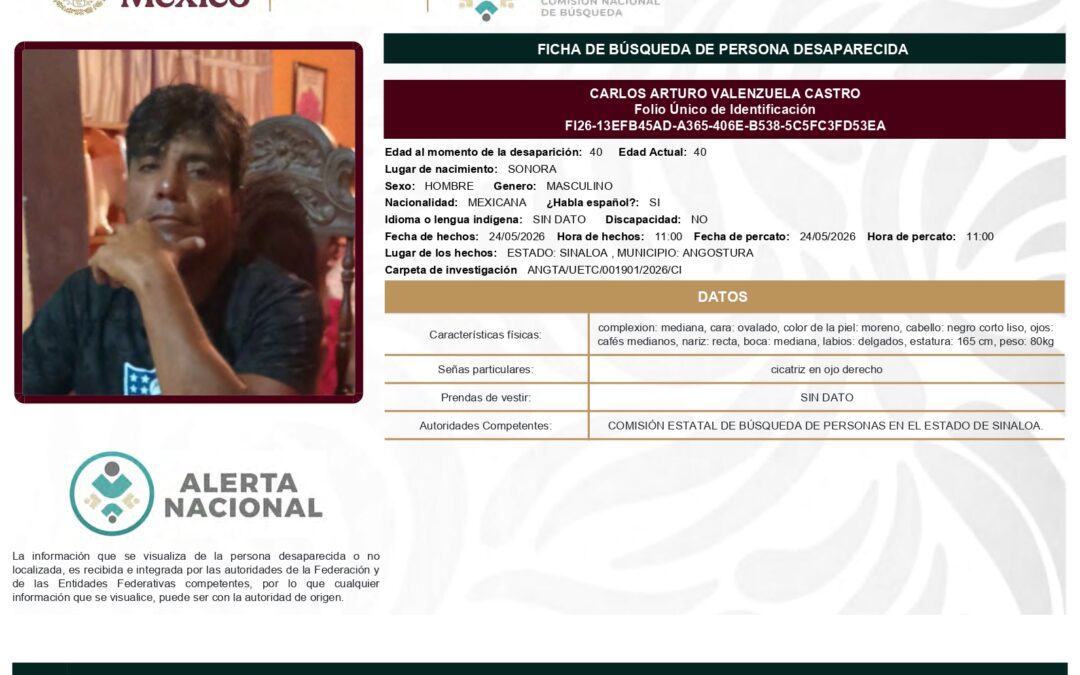 263159 CARLOS ARTURO VALENZUELA CASTRO