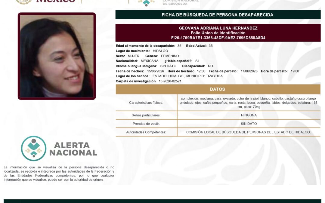 263168 GEOVANA ADRIANA LUNA HERNANDEZ