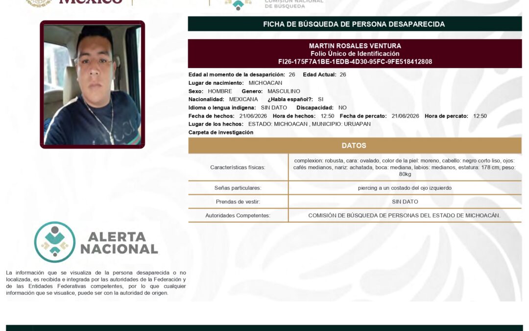 263177 MARTIN ROSALES VENTURA