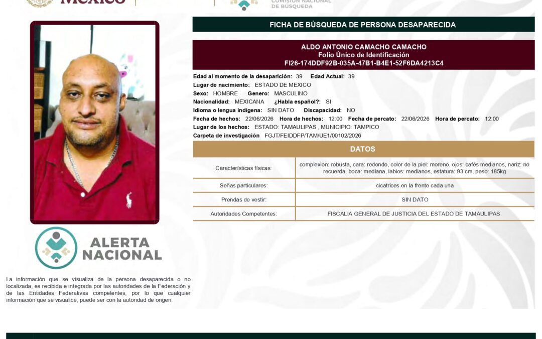 263179 ALDO ANTONIO CAMACHO CAMACHO