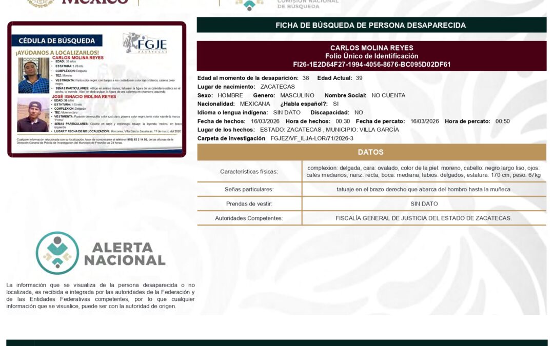 263182 CARLOS MOLINA REYES