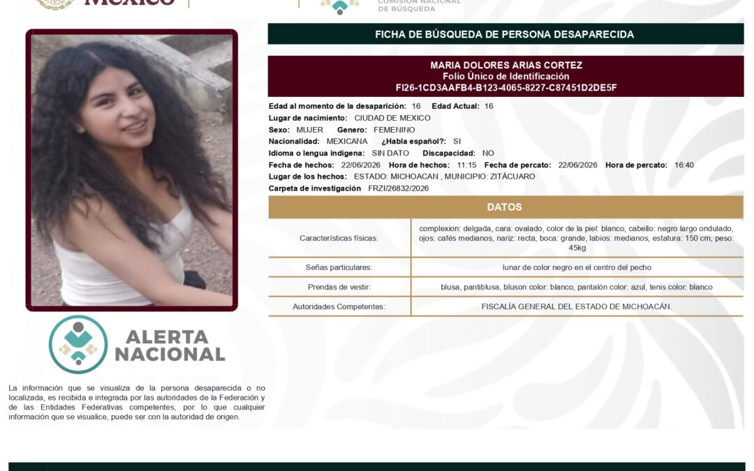 263203 MARIA DOLORES ARIAS CORTEZ