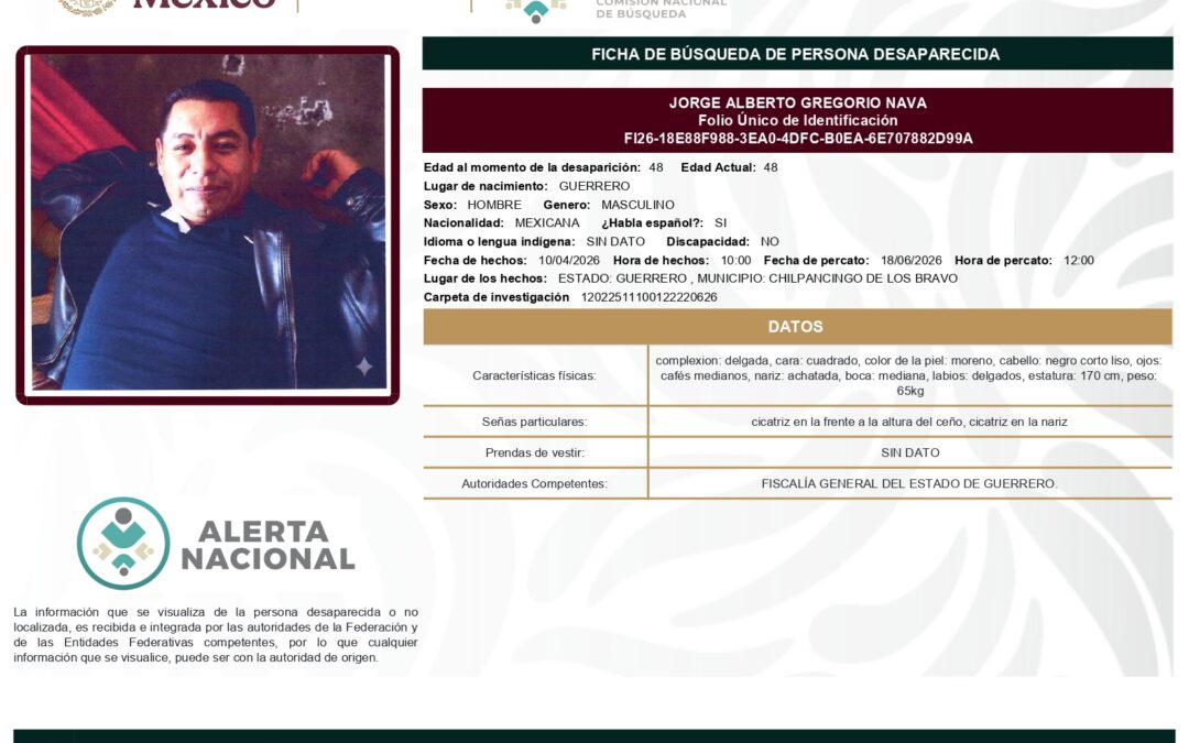 263209 JORGE ALBERTO GREGORIO NAVA