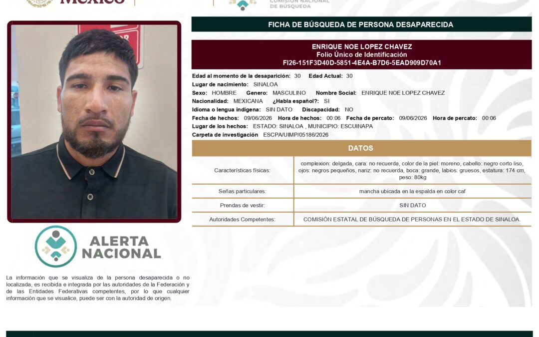 263233 ENRIQUE NOE LOPEZ CHAVEZ