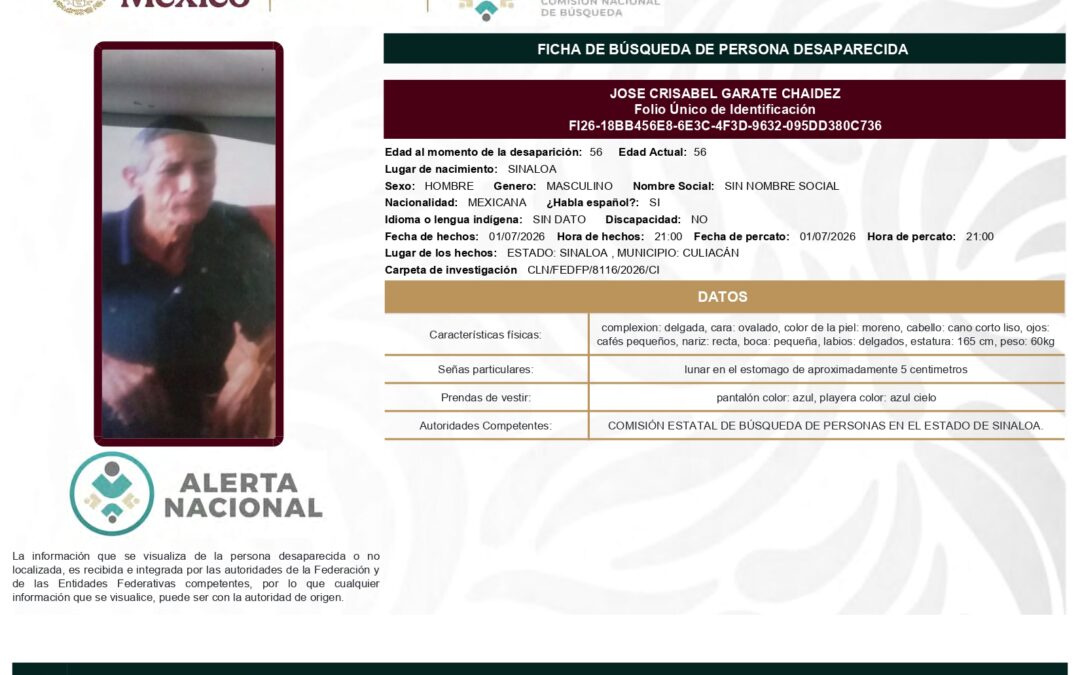 263791 JOSE CRISABEL GARATE CHAIDEZ