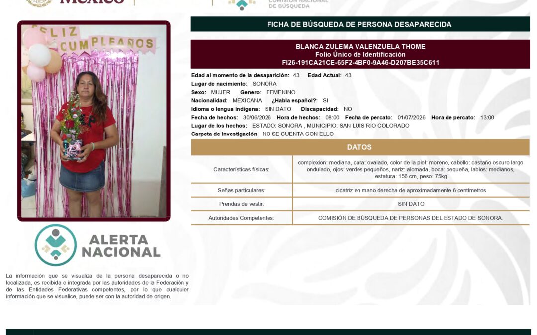 263803 BLANCA ZULEMA VALENZUELA THOME