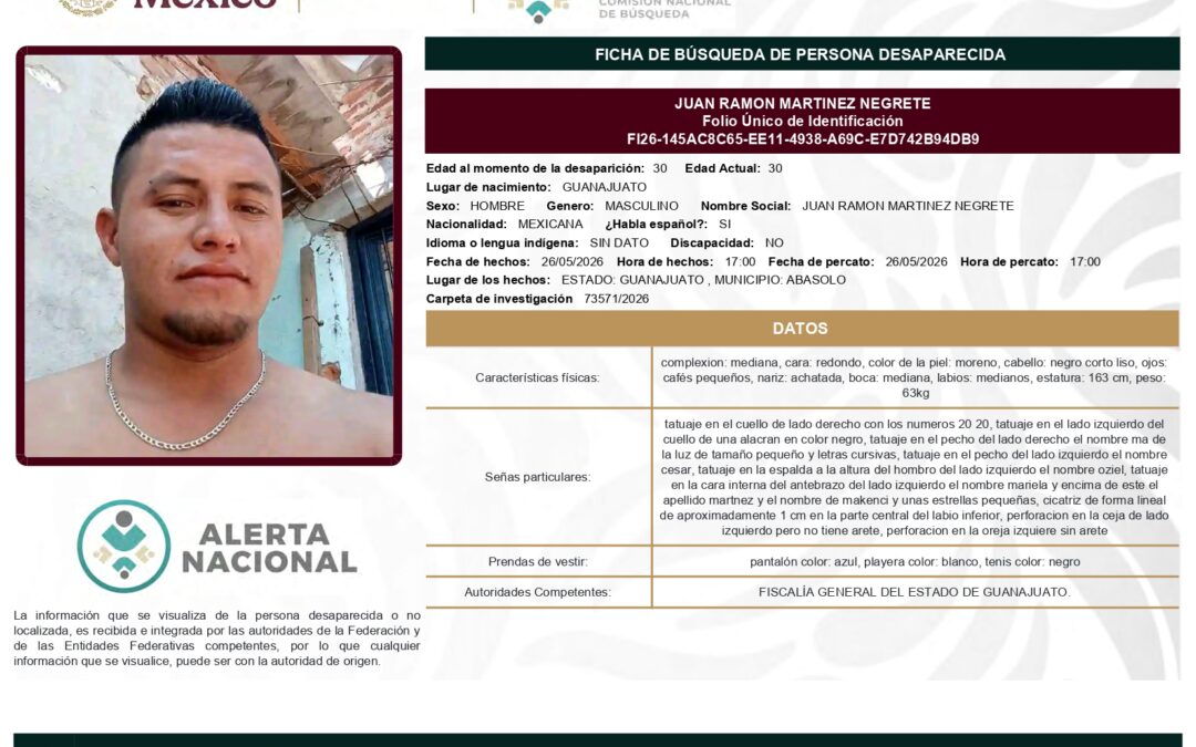 263818 JUAN RAMON MARTINEZ NEGRETE