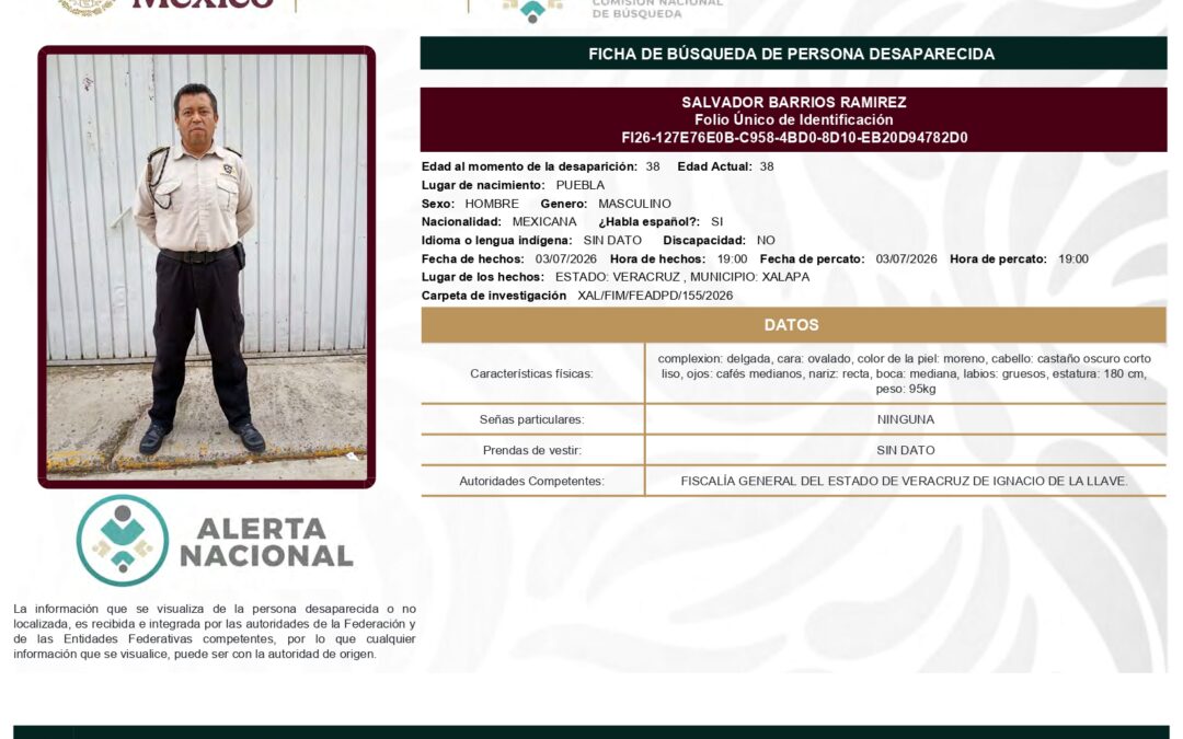 263821 SALVADOR BARRIOS RAMIREZ