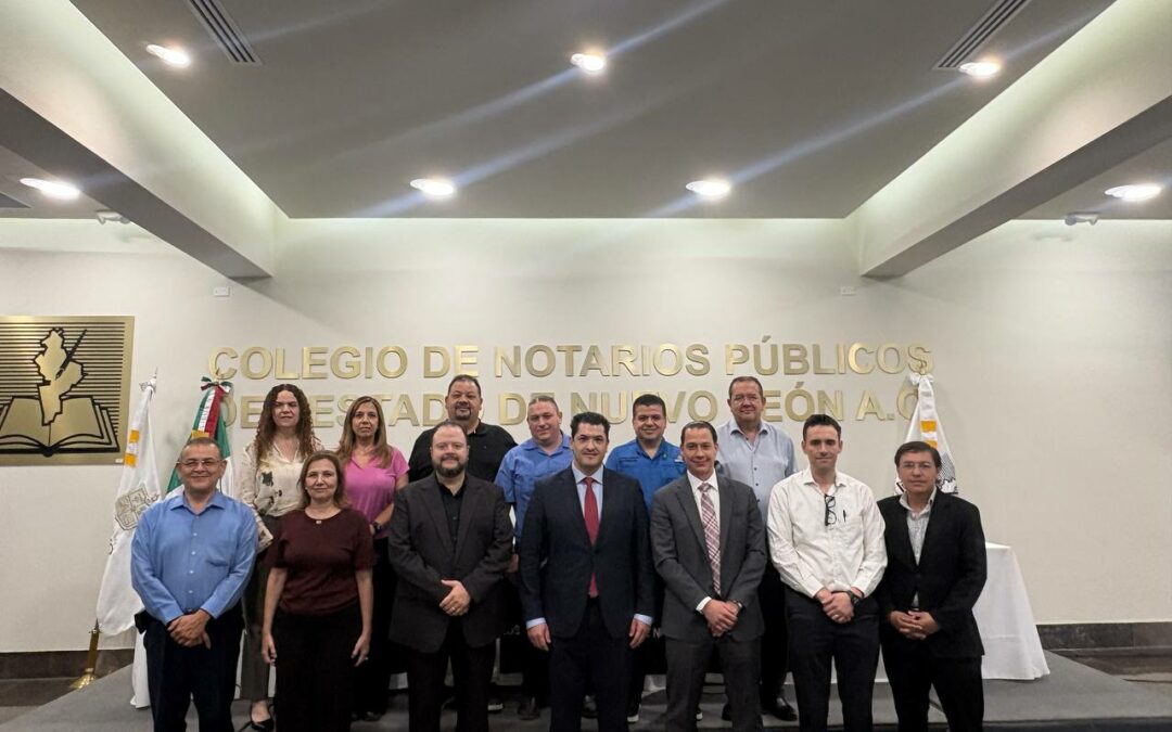 IRCNL presenta avances del Aviso de Enajenación en capacitación impartida al Colegio de Notarios