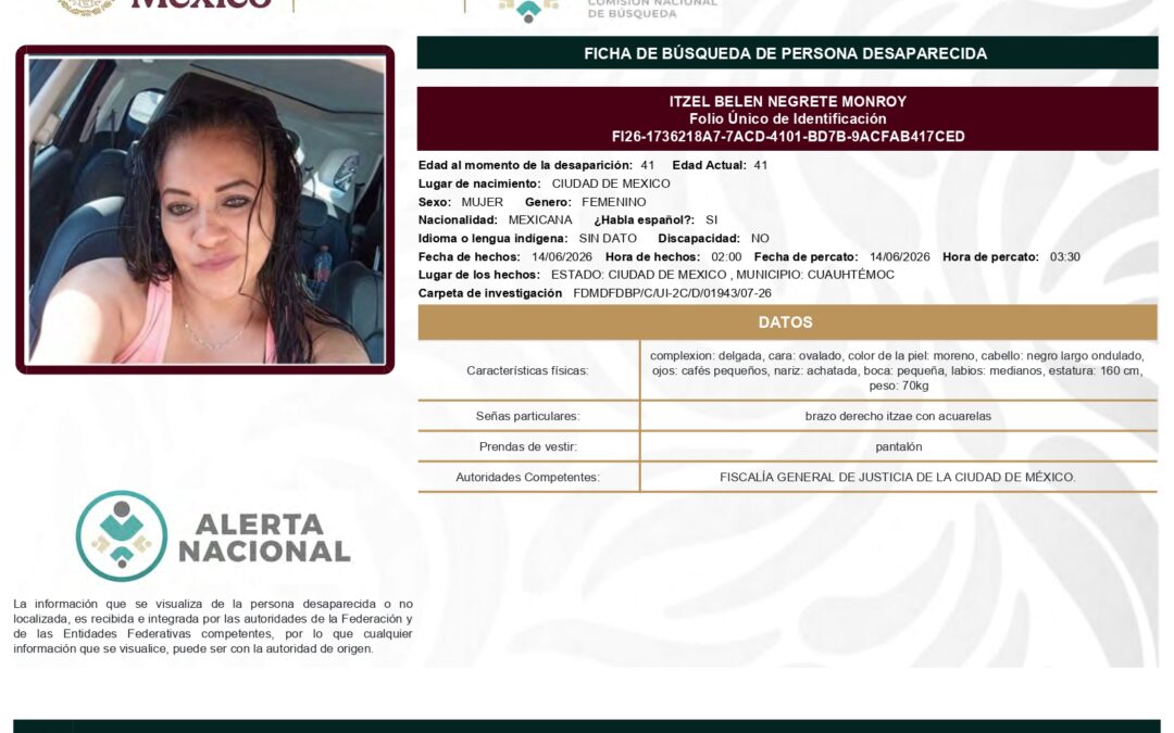 264324 ITZEL BELEN NEGRETE MONROY