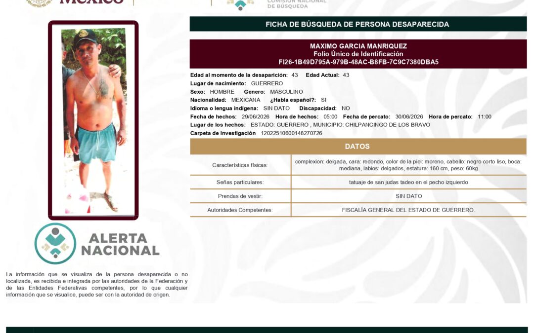 264328 MAXIMO GARCIA MANRIQUEZ