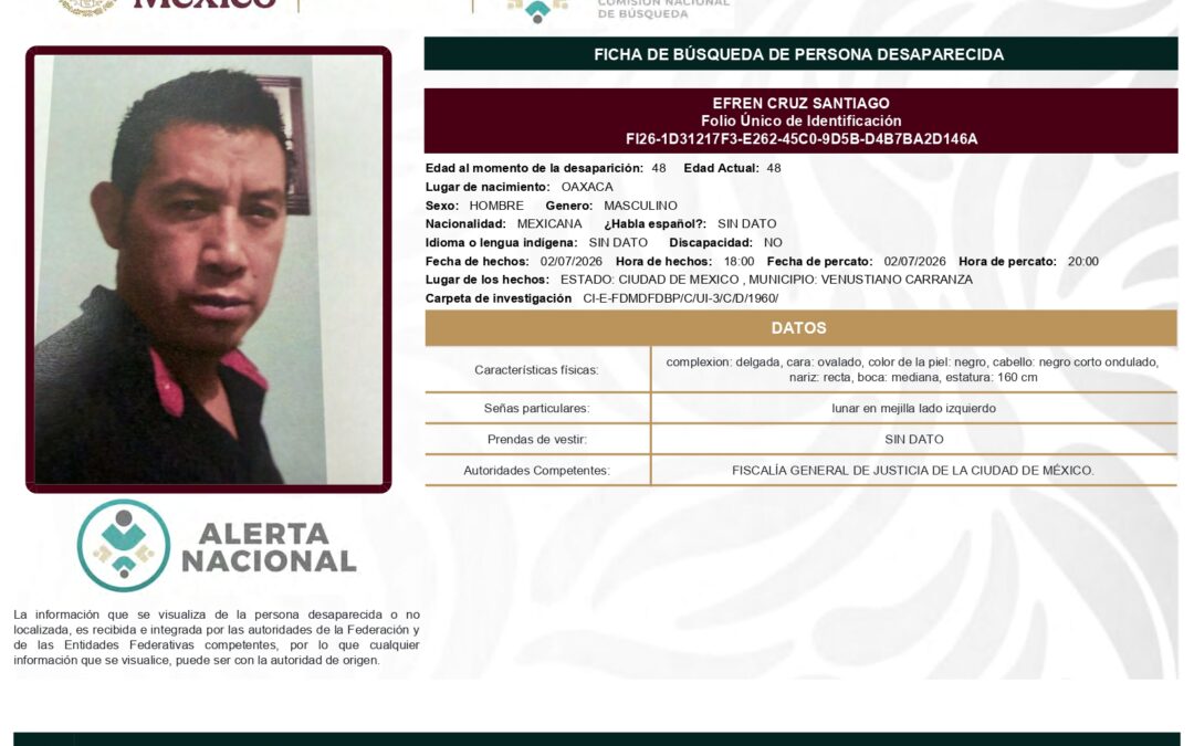 264334 EFREN CRUZ SANTIAGO
