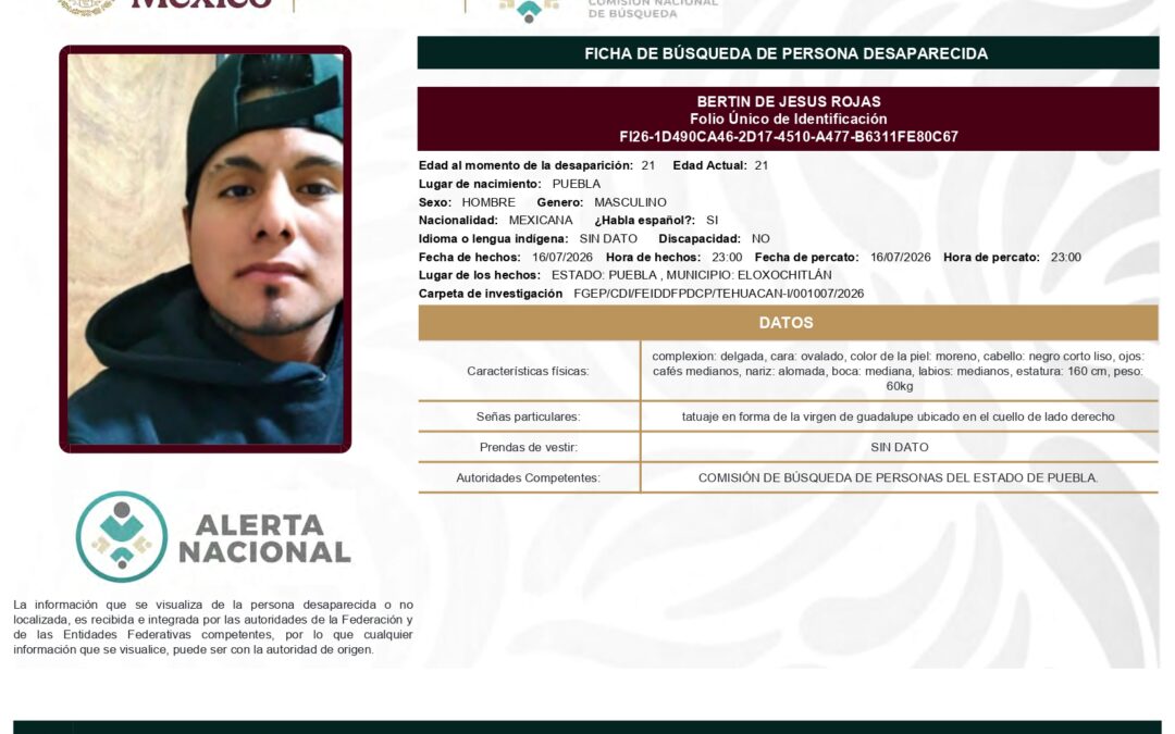 264350 BERTIN DE JESUS ROJAS
