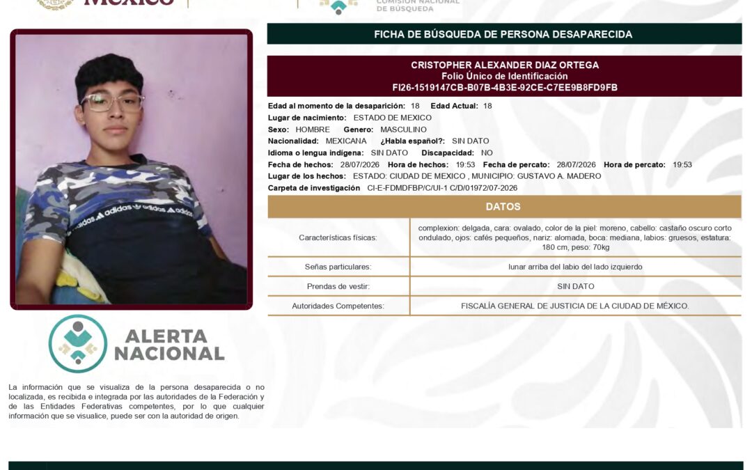 264394 CRISTOPHER ALEXANDER DIAZ ORTEGA