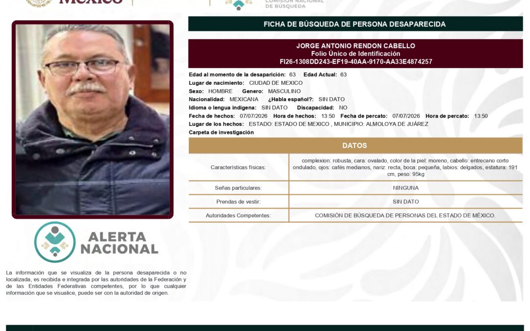 264404 JORGE ANTONIO RENDON CABELLO
