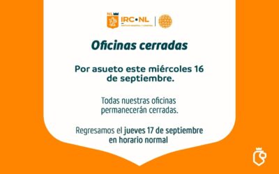 Asueto 16 de Septiembre 2026