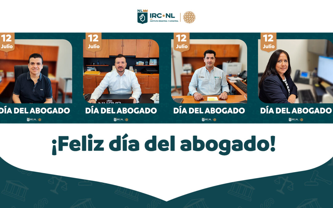 ¡Feliz Día del Abogado!